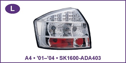 AUDI A4 01-04 LED STOP SIVI,CRNI I KARAVAN